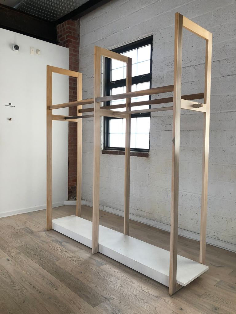 Fixture – Clothing Rack – Poplar by SWORDS-SMITH