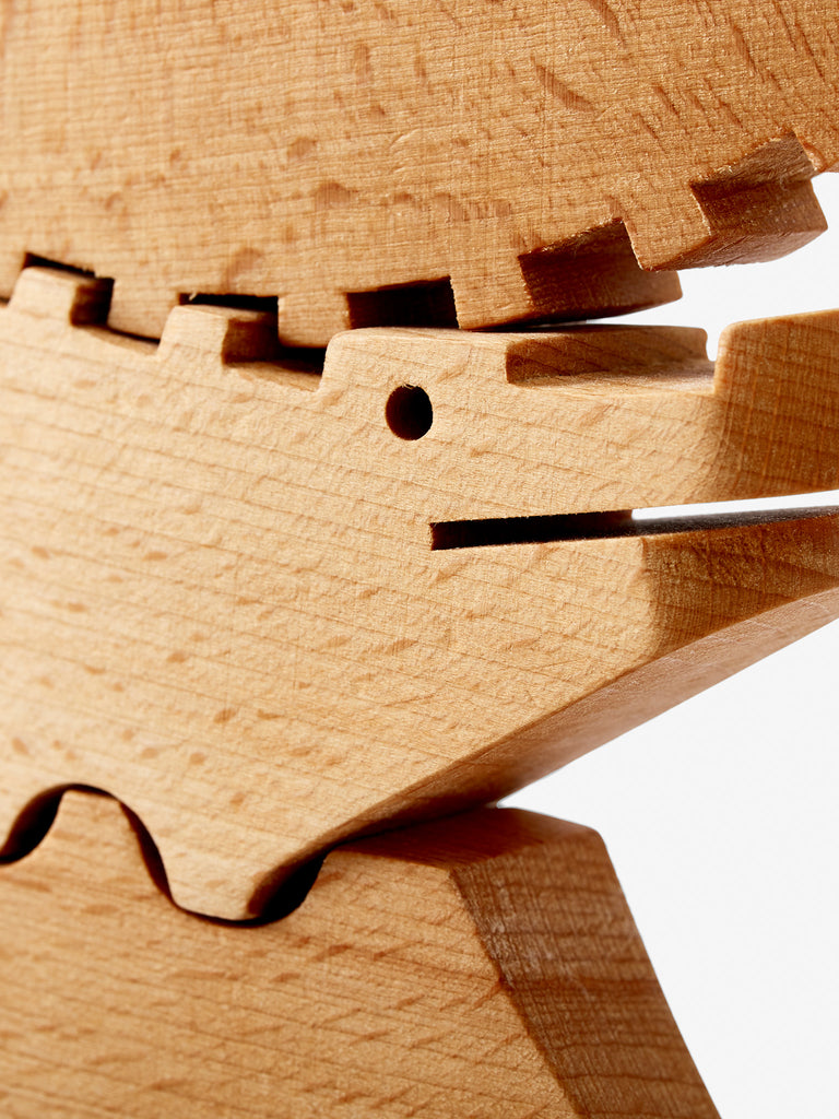 Croc Pile Mini Set of 10 - Natural by Areaware