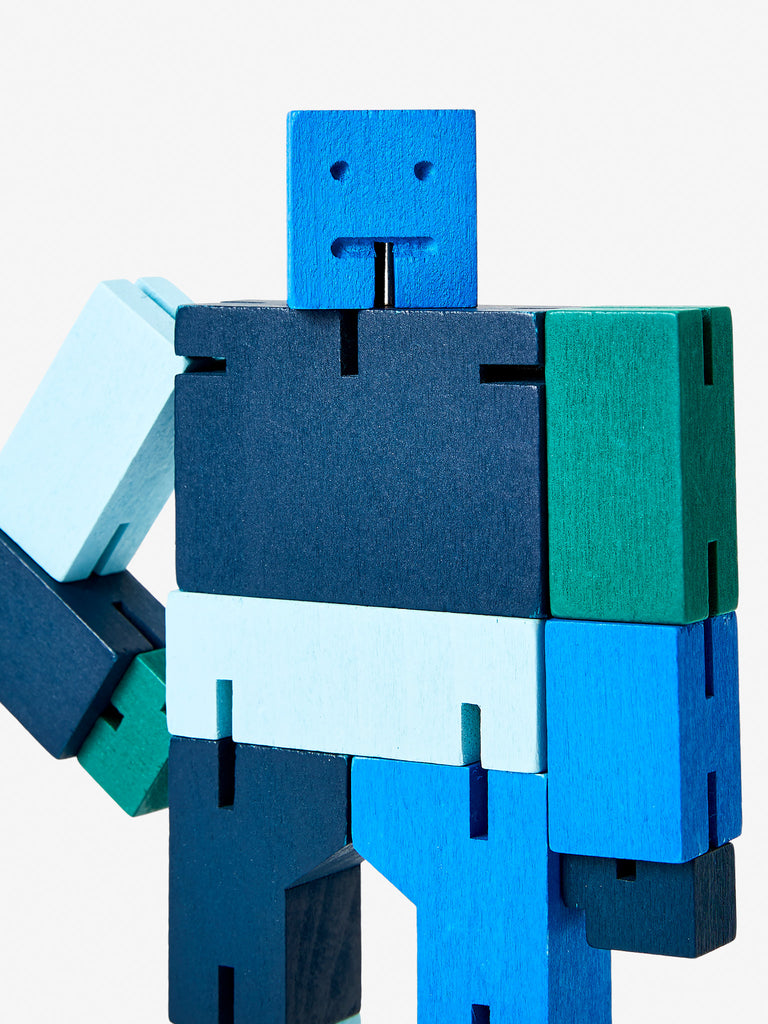 Cubebot Small - Blue by Areaware