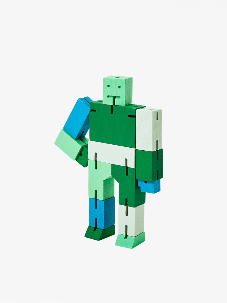 Cubebot Small - Green by Areaware