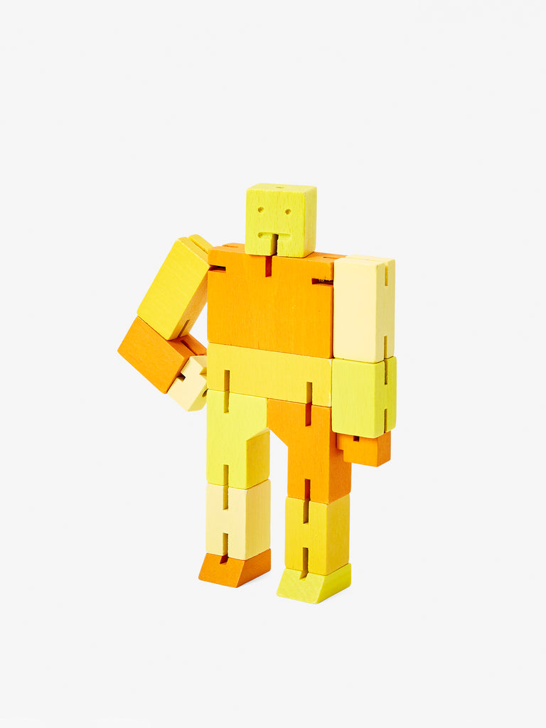 Cubebot Small - Yellow by Areaware