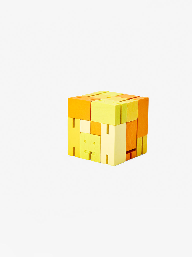 Cubebot Small - Yellow by Areaware