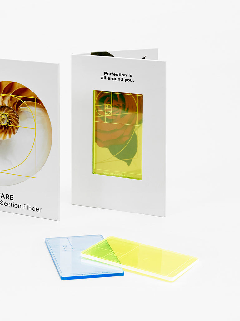 Golden Section Finder - Yellow by Areaware