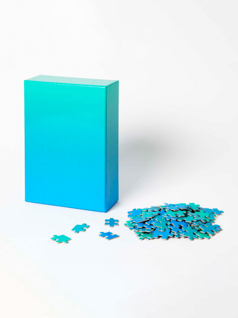 Gradient Puzzle - Blue/Green by Areaware