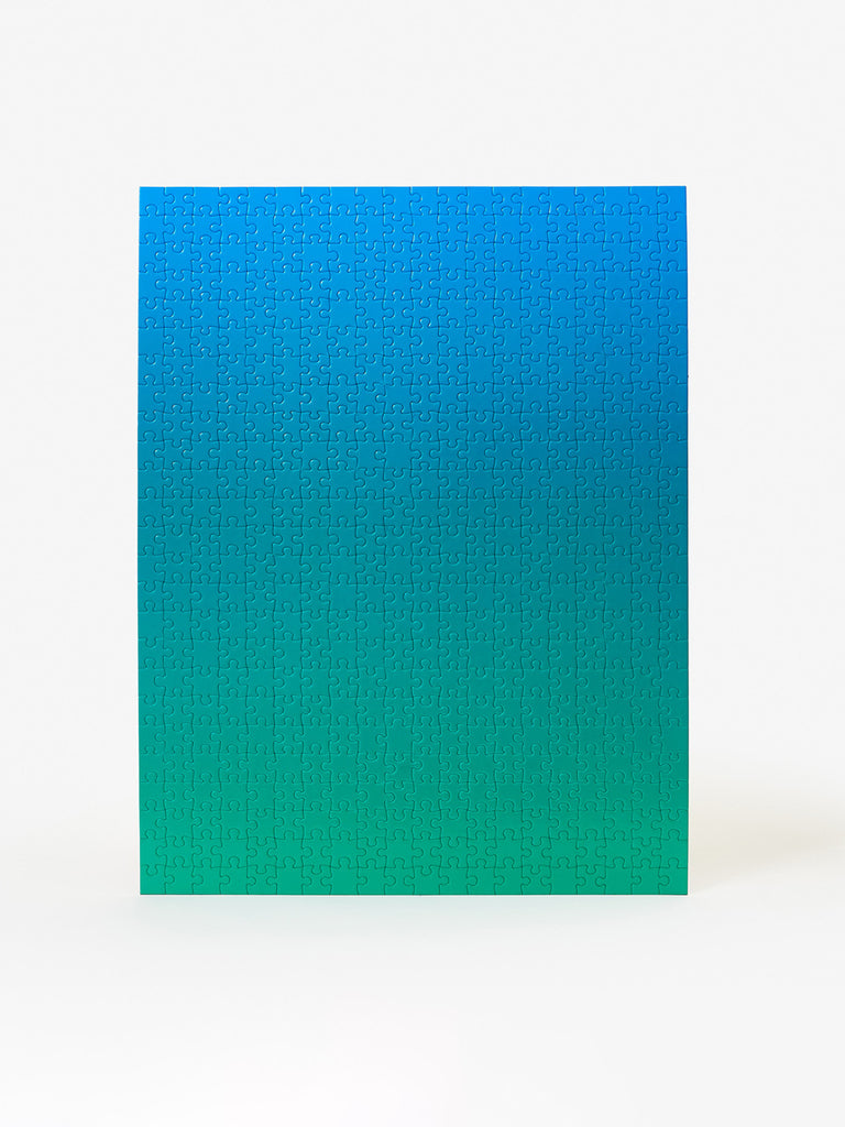 Gradient Puzzle - Blue/Green by Areaware