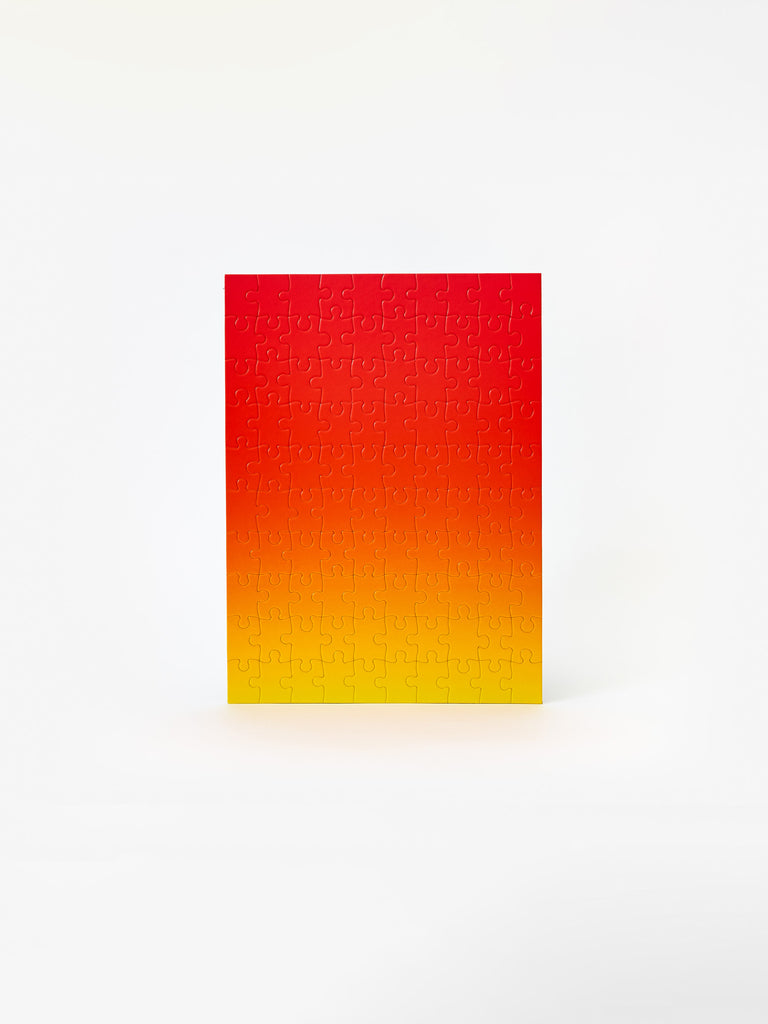 Gradient Puzzle - Red/Yellow by Areaware