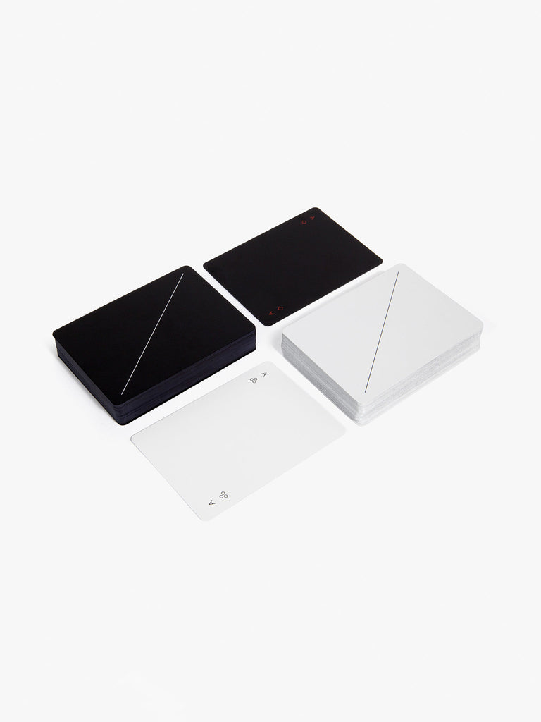 Minim Playing Cards - Black by Areaware