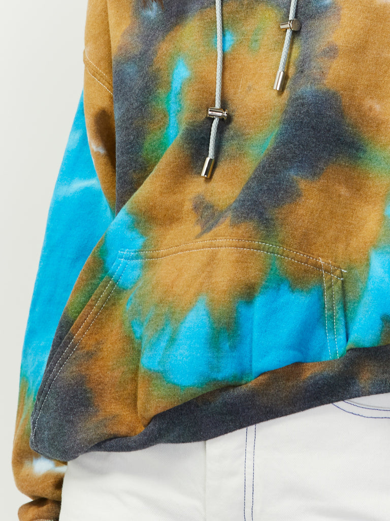 Wave Hem Hoodie - Sante Fe Tie Dye by Collina Strada