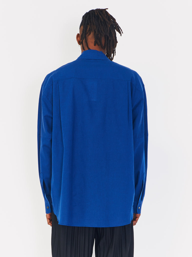 Drive Shaft Shirt Jacket - Blue by House of the Very Islands