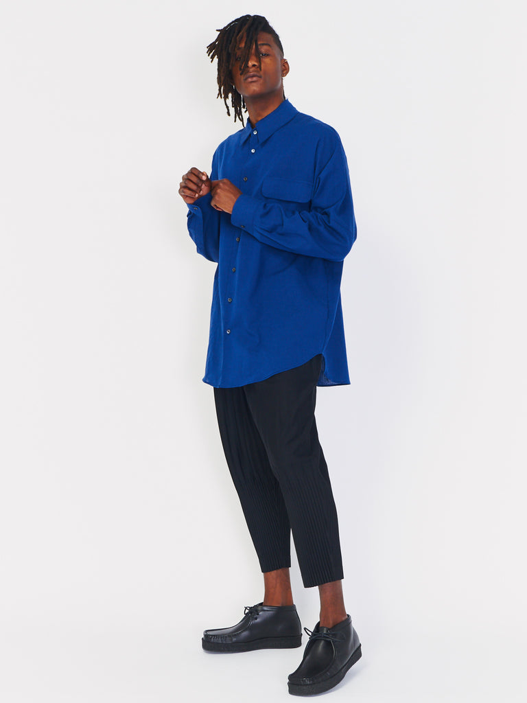 Drive Shaft Shirt Jacket - Blue by House of the Very Islands