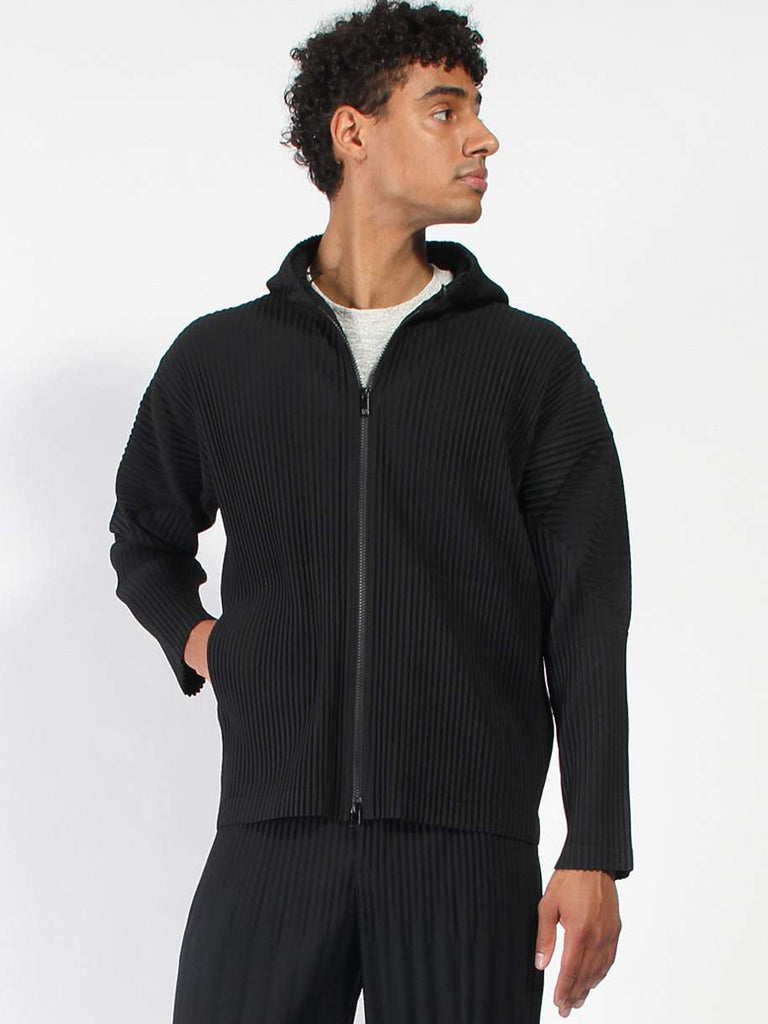 Zip Hoodie by Issey Miyake Homme Plisse