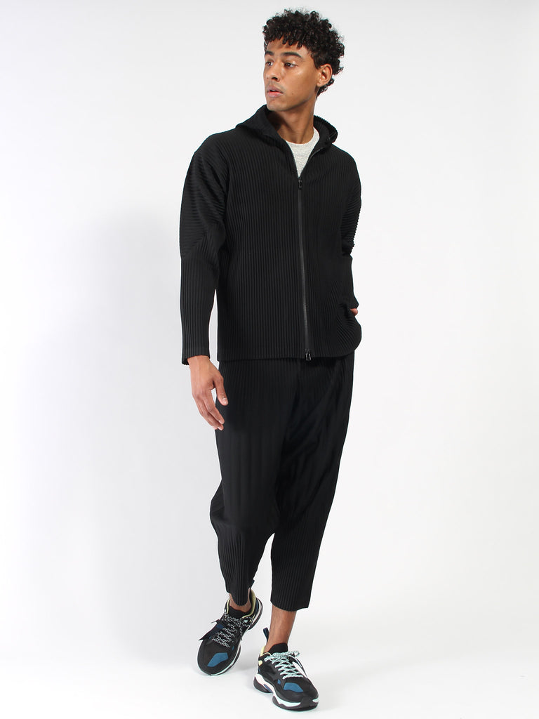 Zip Hoodie by Issey Miyake Homme Plisse
