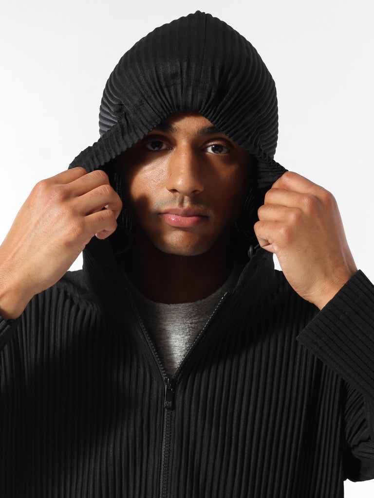 Zip Hoodie by Issey Miyake Homme Plisse