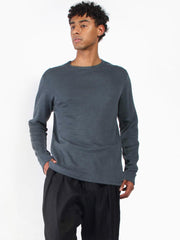 Knit Linen Long Sleeve