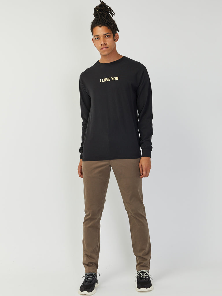 Moon Long Sleeve Tee - Black by Robert Geller