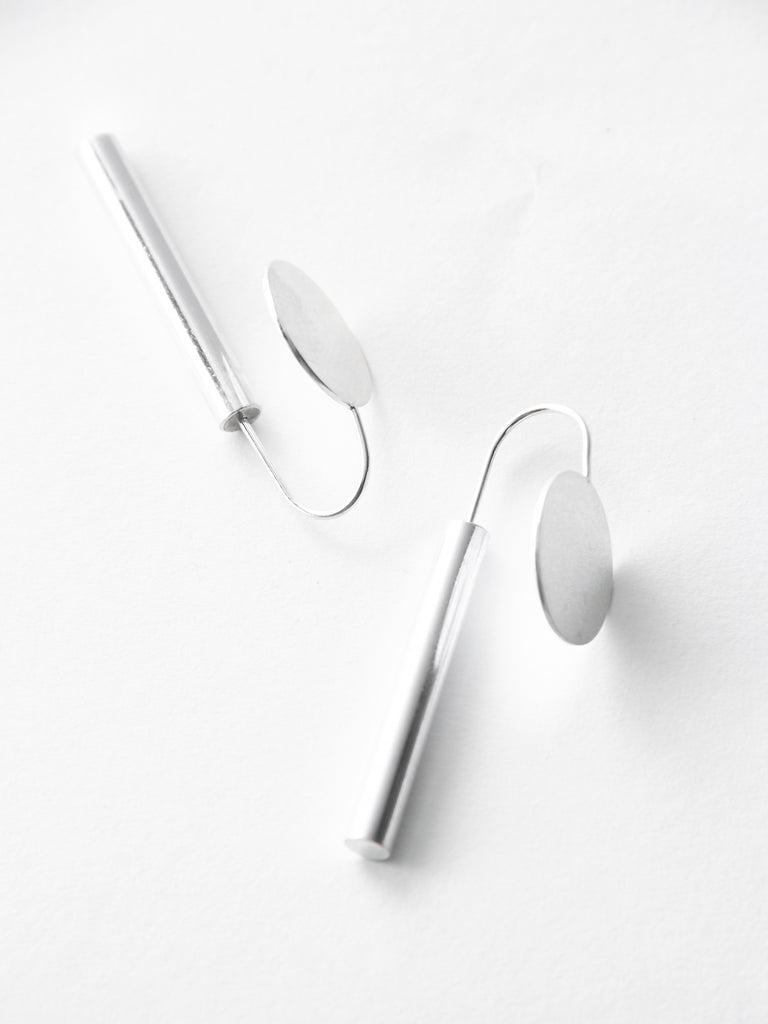 Disc Drop Earrings by Ladies and Gentlemen Studio