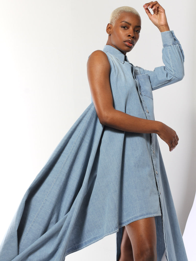 Asymmetrical Dress by MM6 Maison Margiela