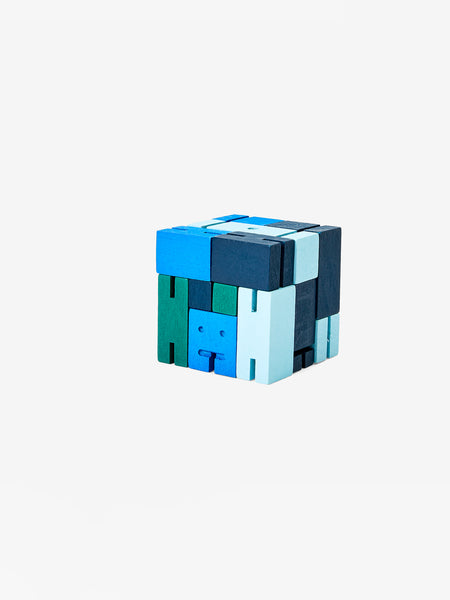 Cubebot Small - Blue by Areaware