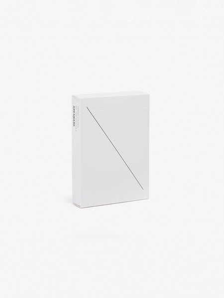 Minim Playing Cards - White by Areaware