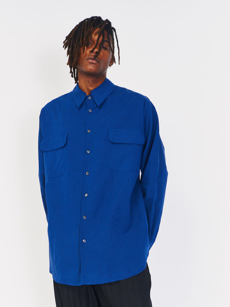 Drive Shaft Shirt Jacket - Blue by House of the Very Islands
