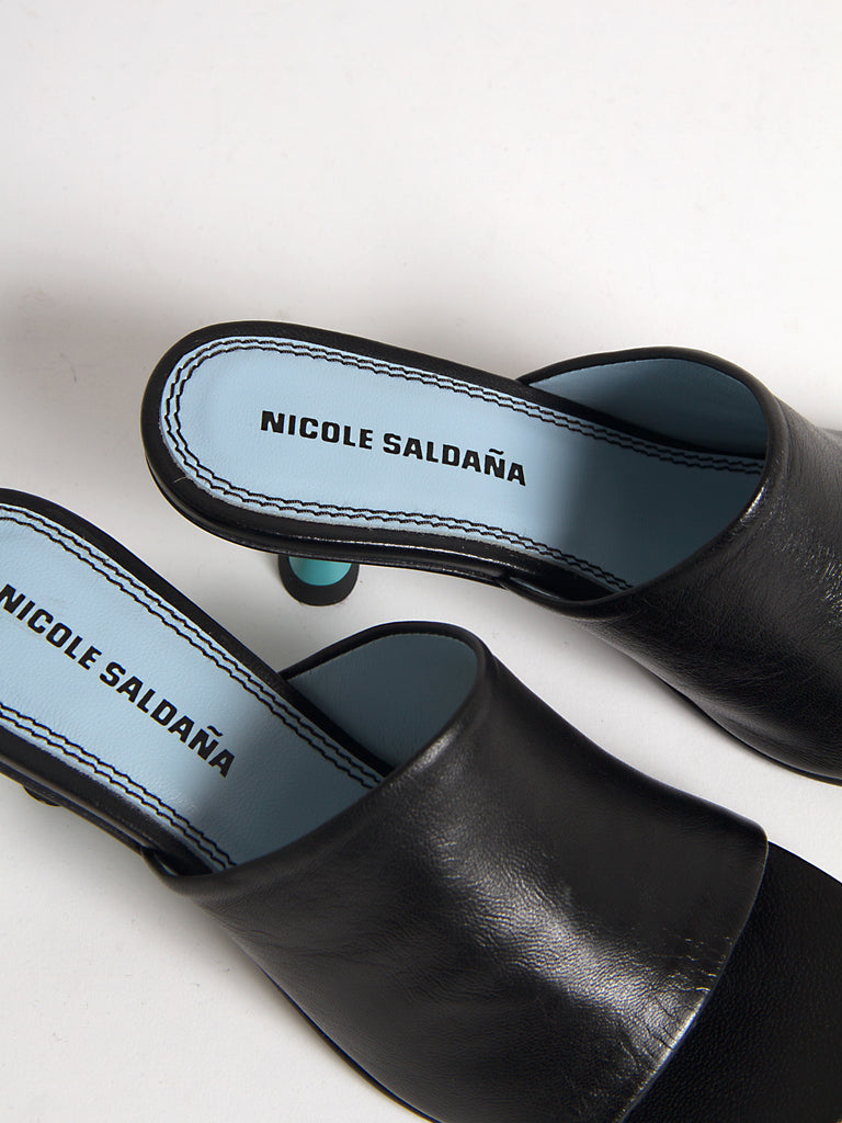 Susan Mule - Blue Heel by Nicole Saldana