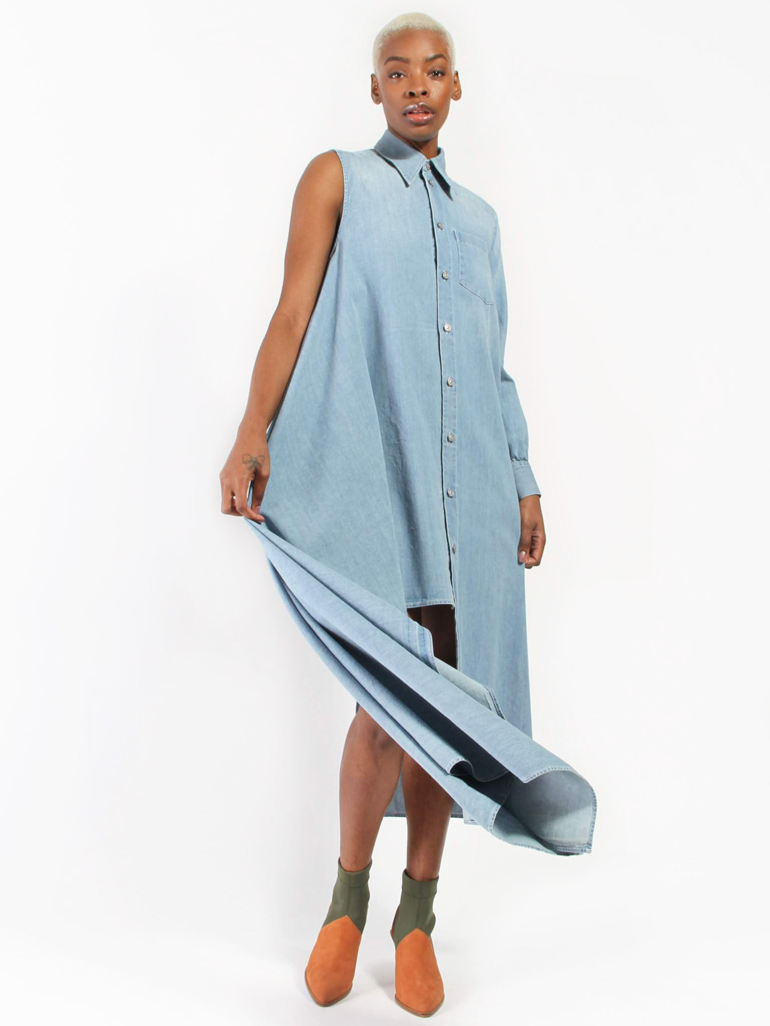 mm6 maison margiela mesh dress MM6 Maison Margiela Ribbed Virgin Wool Midi Dress With Polyamide Mesh Overlay () IFCHIC.COM